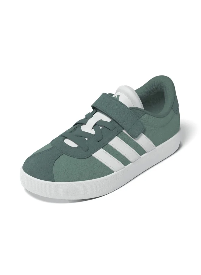 adidas Vl Court 3.0 El C U Turquoise Sportswear Shoes For Kids