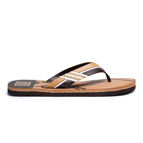 YUKI Men Slippers | Stylish Hawai Chappal Rubber Flip Flops Slippers, Comfortable & Ultra-Light, Waterproof Non-Slip Thong - Image 3