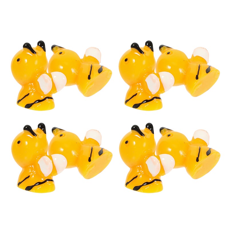 8Pcs Resin Figures Small Figures Miniature Figurines Bonsai Landscape Decors - Image 4