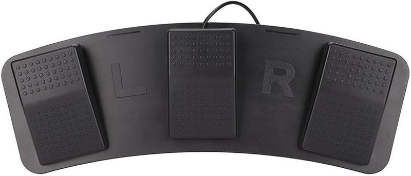 Dynamic USB Triple Foot Switch Pedal Offering Flexibility In Video Game Controls Or Office Efficiency Tools - Image 1