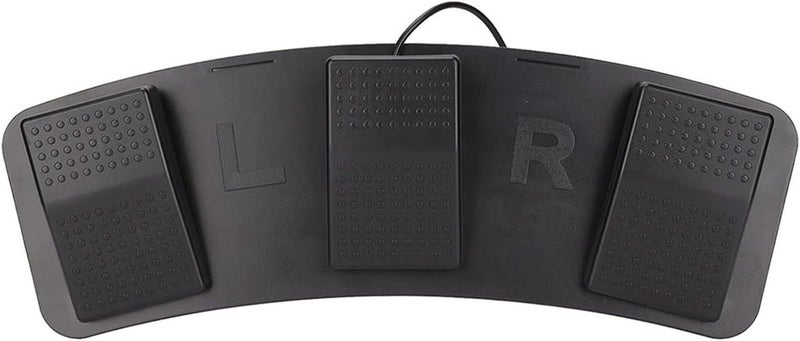 Dynamic USB Triple Foot Switch Pedal Offering Flexibility In Video Game Controls Or Office Efficiency Tools - Image 2