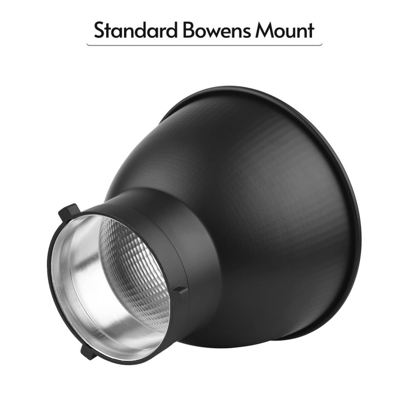 7 Inch Standard Reflector Diffuser Lamp Shade Dish with for Bowens Mount Studio Strobe Flash Light - Image 5