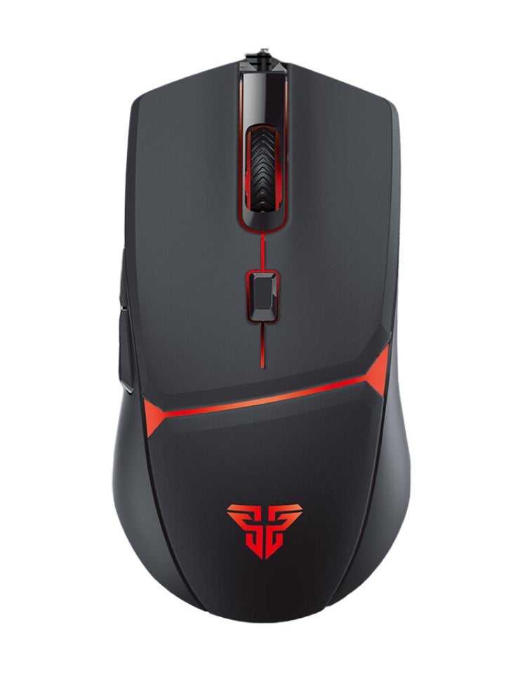 FANTECH - Fantech Crypto VX7 Macro RGB Wired Gaming Mouse, Up to 60 IPS / 15G Acceleration, Resolution: 200-8,000 DPI Optical Sensor, 125Hz Polling Rate, 10 Million Clicks Lifetime, 6 Programmable Buttons Mice - Image 1