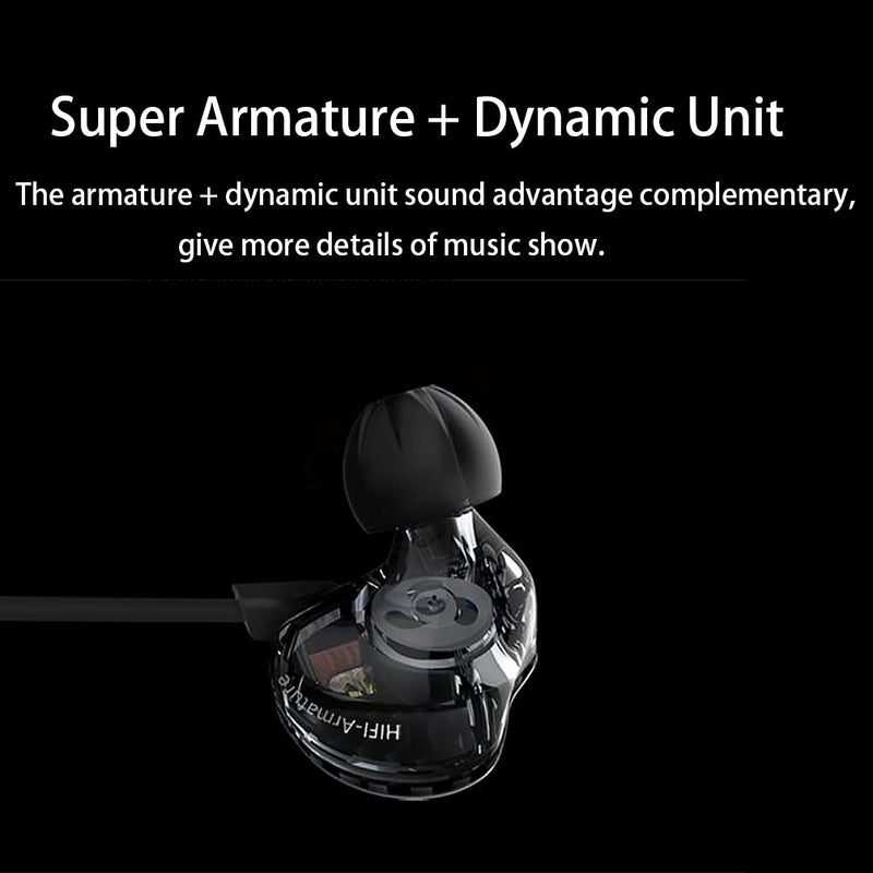 CCA KZ ZST 1BA 1DD in Ear Earphone Clear HiFi Monitor Earbuds Wired Sport Gaming Earphone for Musician Singer Audiophile - Image 2