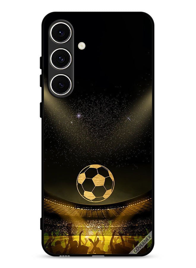 Covernex Samsung Galaxy A56 5G Protective Case Cover Black Retro Football Movie Background - Image 1
