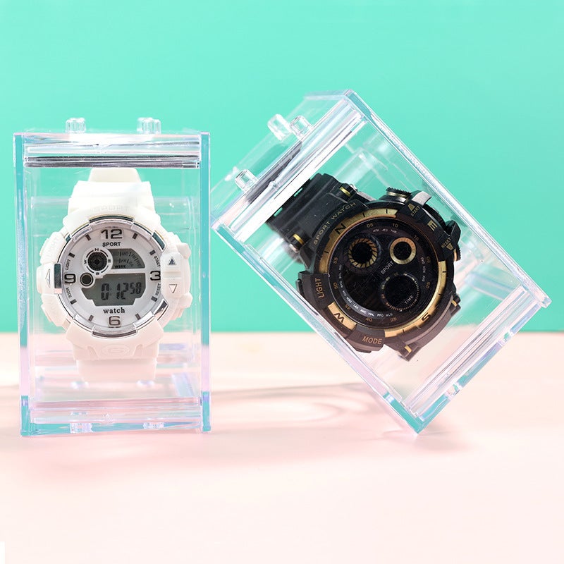 Children'S Digital Display Electronic Watch Fashionable Men'S Waterproof Luminous Sports Multi-Function Alarm Clock Timing Mechanical Watch Watch - Image 1