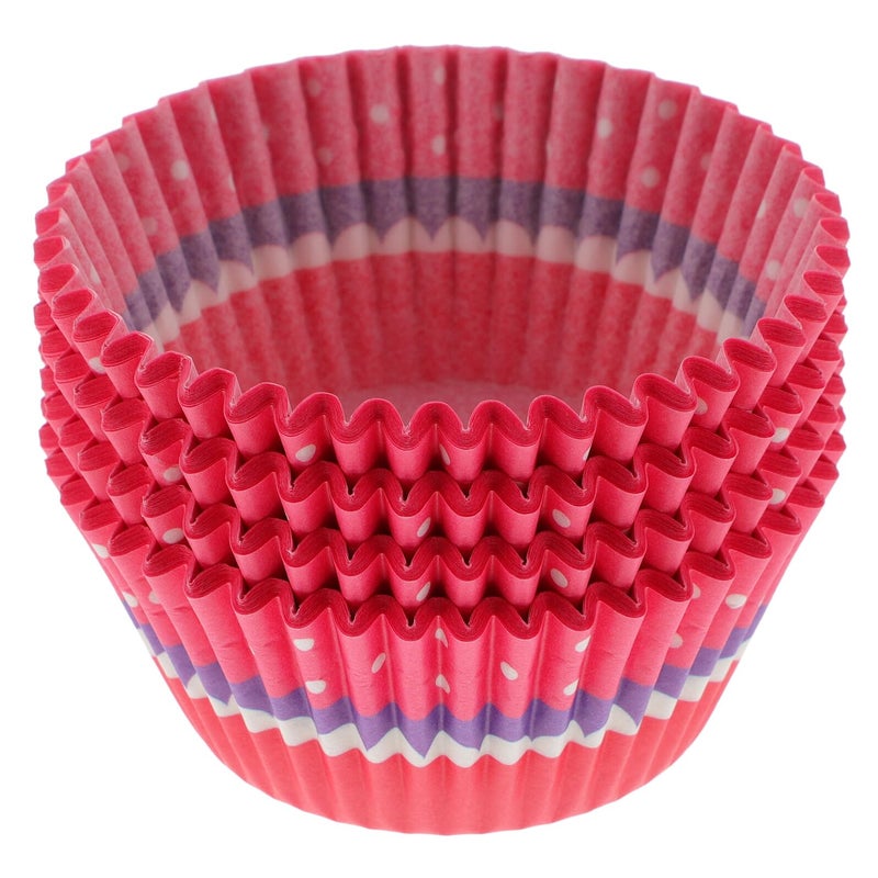 Colorful Paper Muffin Baking Cups 200pcs Greaseproof Standard Size Food Grade - Image 2