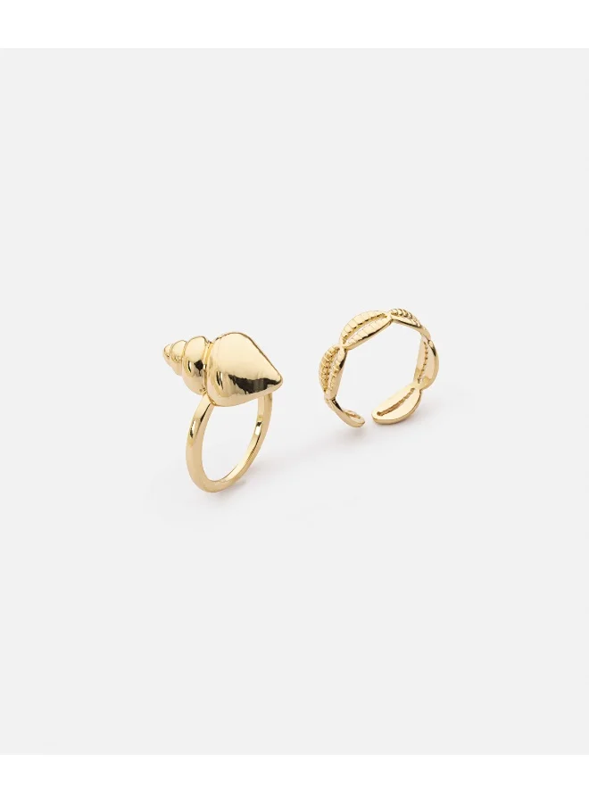 Seashell Ring Set