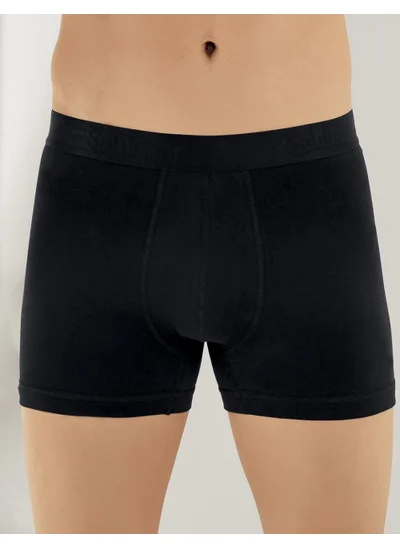 Şahinler 6 Pack Lycra Boxer Black ME031