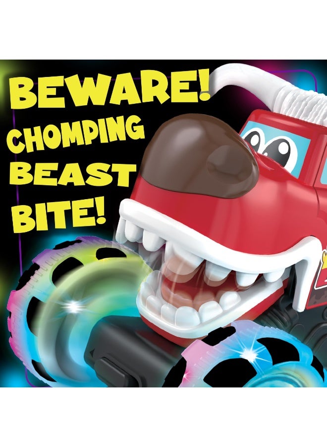 TOY GARDEN Bull Monster Truck Toy with Light-Up Wheels & Chomping Action – Pull Back Monster Vehicle for Kids – Fun Birthday Gift for Boys & Girls Ages 3+ - Image 5