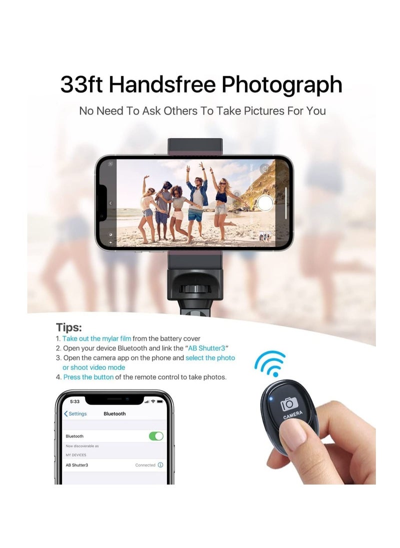 TYCOM - Selfie Stick For Phone Size 4.5-6.2Inch Extendable to 160cm Selfie Stick Tripod with Bluetooth Wireless Remote Phone Holder (160cm) - Image 1