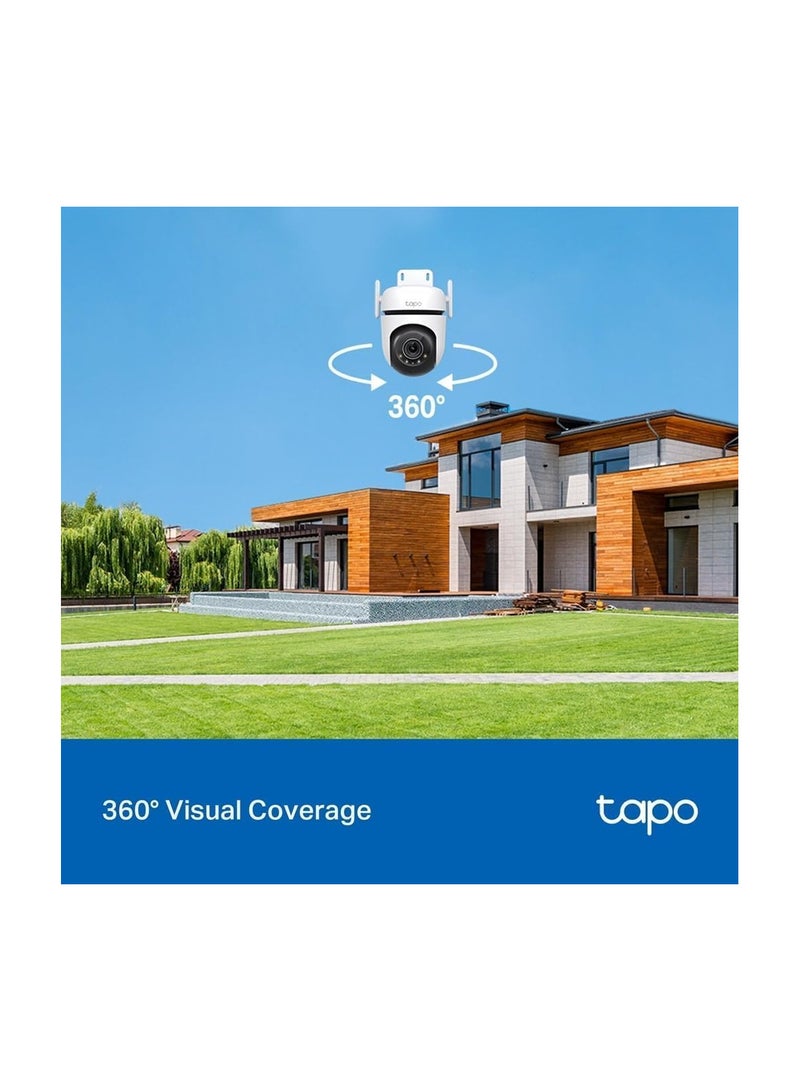 Tapo_TP_Link Outdoor Pan/Tilt Security Wi-Fi Camera with Smart Motion Tracking, IP66 Weatherproof, Multiple Installation Options and Voice Activated Wired/Wireless Networking - C520WS - Image 4