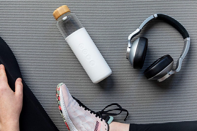 Soma Full Circle Home V.2 17 oz. Glass Water Bottle - White - Image 4