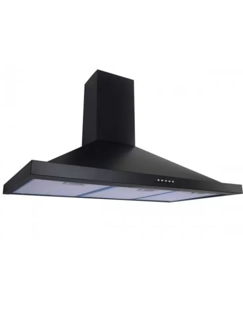 Fresh Fresh Paris 90cm Black Pyramid Hood FHP90B75ML  - Image 1