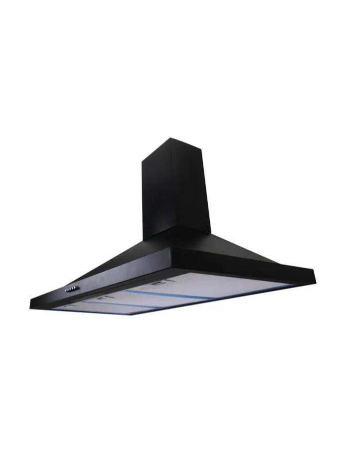 Fresh Fresh Paris 90cm Black Pyramid Hood FHP90B75ML  - Image 3