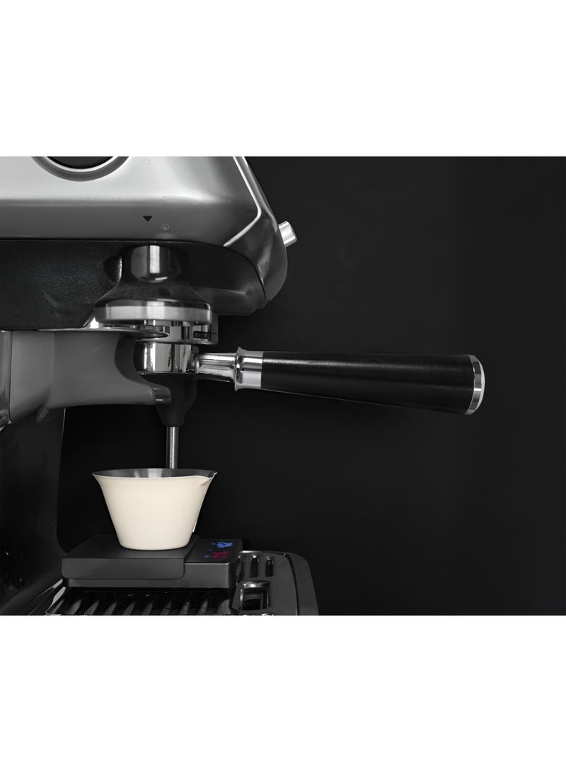 LePRESSO Portafilter Bottomless 58mm Coffee Machines / Stainless Steel, Wood, Alloy(Ring) / Ergonomic Design - Black - Image 3