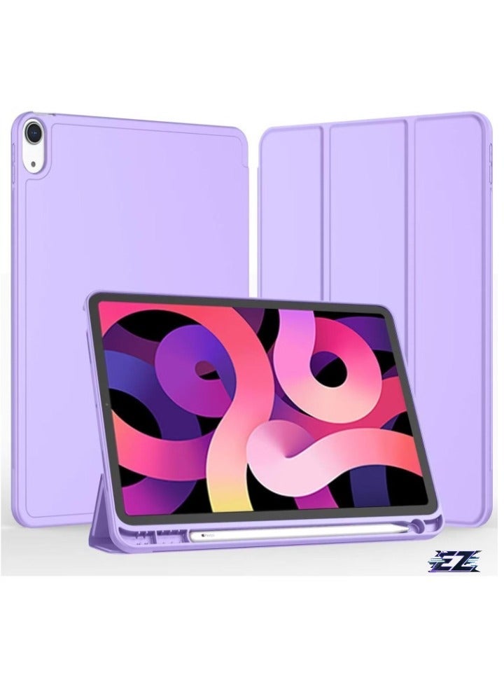 Gravity iPad Air 11 Inch Case M2 2024 ‚Äì iPad Air 5th/4th Generation Case 2022/2020 10.9 Inch with Pencil Holder, Trifold Stand Smart Case ‚Äì Purple, Stylish, Durable, Premium Protection for iPad - Image 2