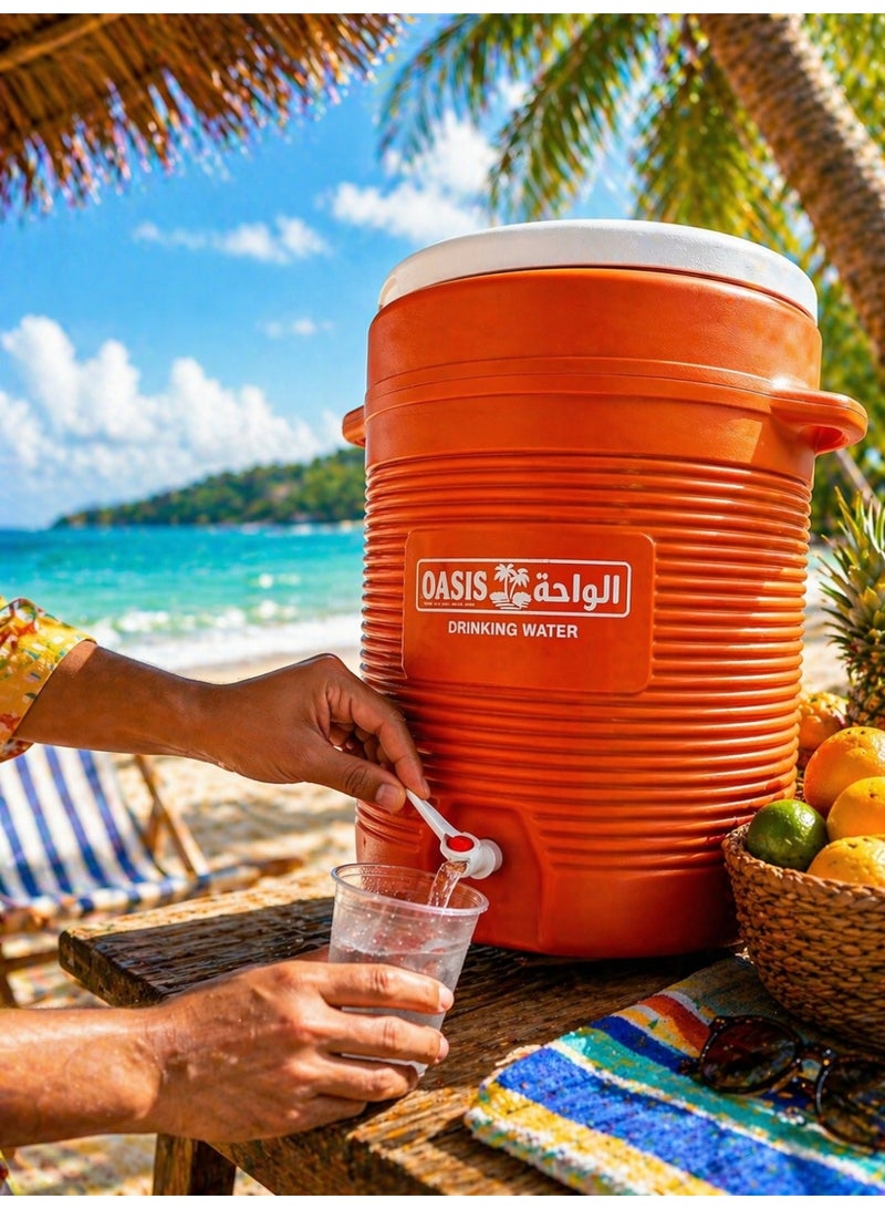 OASIS 10 Gallon Water Cooler Beverage Dispenser with Tap | Insulated Portable Drink Container for Outdoor, Camping & Events - Image 1