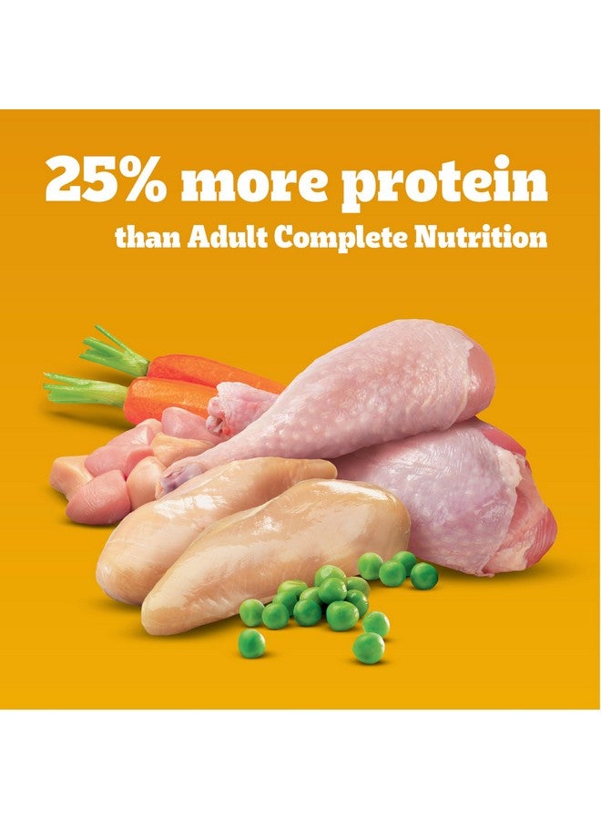 بيديجري طعام جاف عالي البروتين للكلاب البالغة، بنكهة الدجاج والديك الرومي، كيس 3.5 رطل - Image 3