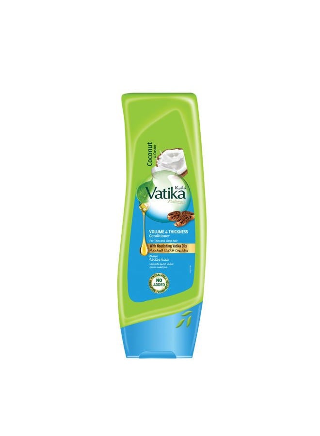 Dabur بلسم مرطب - بلسم مرطب للشعر الجاف والتالف والمجعد - تغذية عميقة بمكونات طبيعية وحناء - يقوي ويعطي لمعة - جوز الهند - 400 مل - Image 1