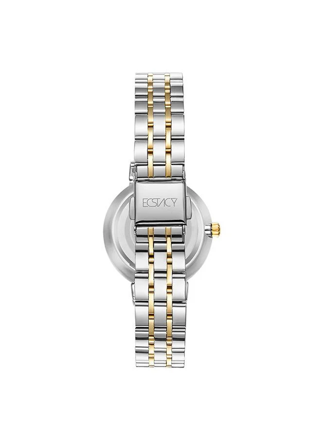 إكستاسي Ecstacy E23506-TBTM Women's Analog Display Watch & Stainless Steel Strap Two Tone Rose Gold