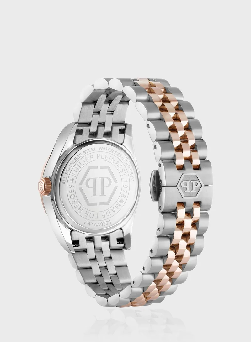 PHILIPP PLEIN Steel Strap Analog Watch