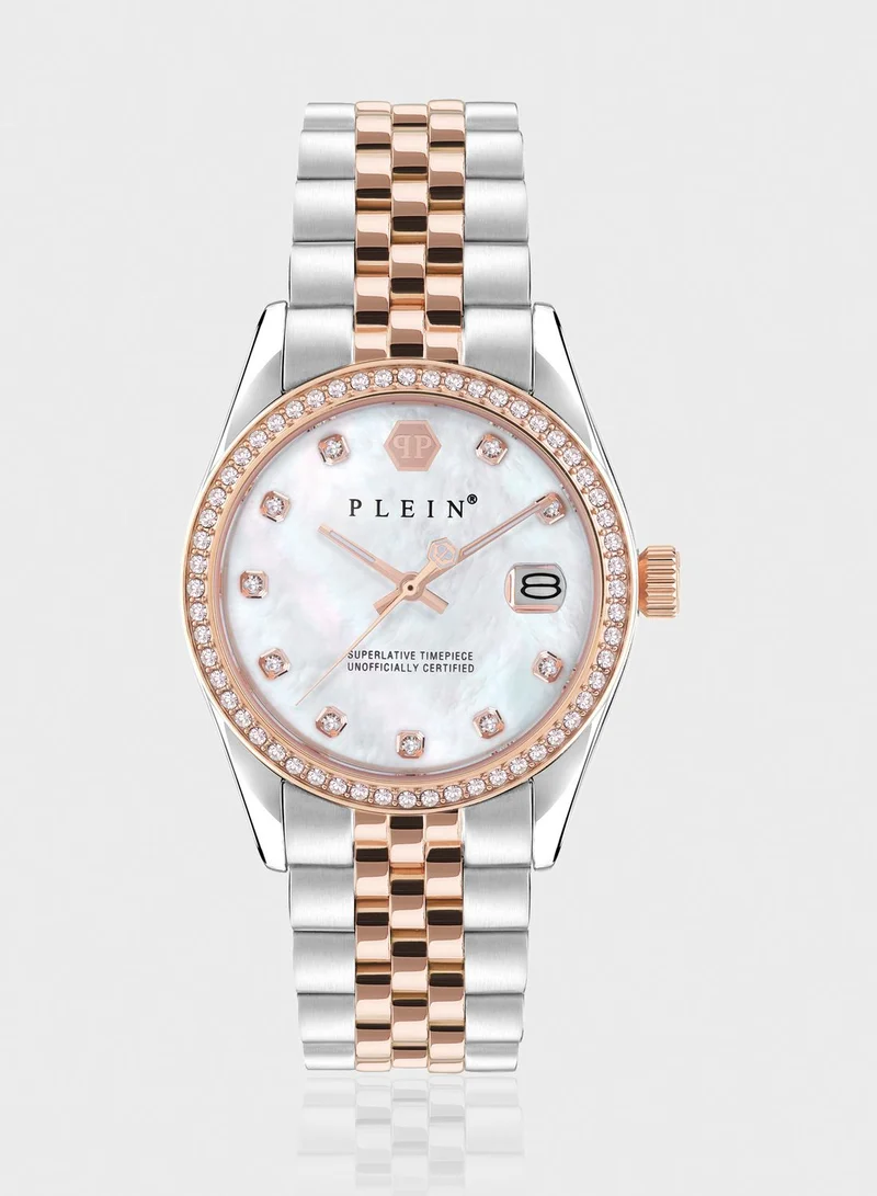 PHILIPP PLEIN Steel Strap Analog Watch