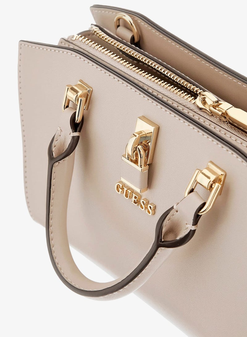 GUESS Queensland Mini Satchel Bag - Image 4