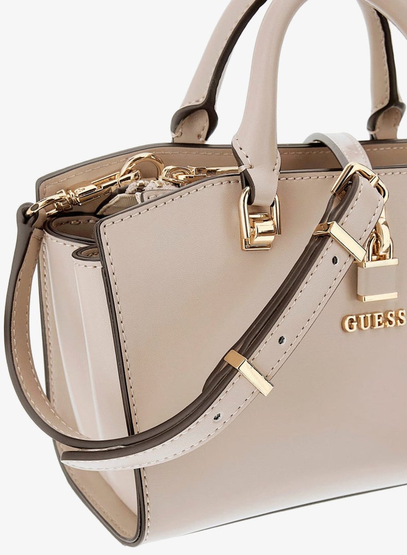 GUESS Queensland Mini Satchel Bag - Image 3