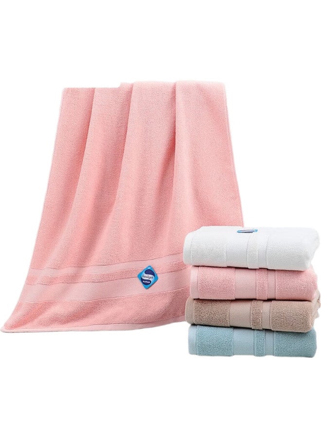 Grace 5A Antibacterial Pure Cotton Large Bath Towel, Extra Large And Thick, For Adults, Men And Women, Blue, 140*70Cm, 430G - Image 1