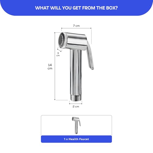 MIORAH Health Faucet Gun Only – Premium Jet Spray for Toilet | Durable Bathroom Bidet Spray Head - Image 2