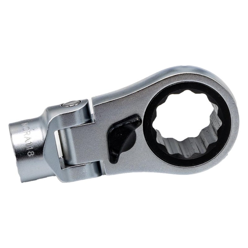 VIM 6 PC. 12PT Nano Flex Offset RATCHETING Attachment Set - 3/8" Drive (14-19MM) - Image 2