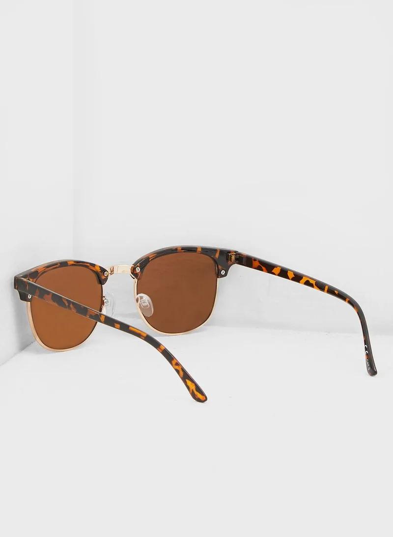 BURTON Austin Retro Clubmaster Sunglasses