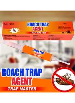 JUE-FISH Roach Trap Agent for Cockroach Gel Bait Cockroach Pest Control Insecticide 2pcs  - Image 2
