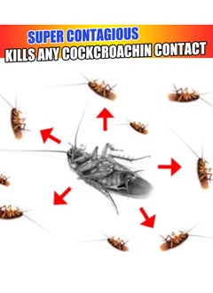 JUE-FISH Roach Trap Agent for Cockroach Gel Bait Cockroach Pest Control Insecticide 2pcs  - Image 4