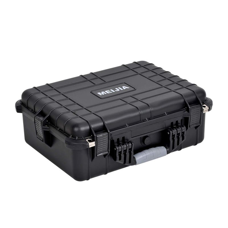 MEIJIA Portable Waterproof Protective CaseHard Camera CaseCustomized Fit Foam Inserted Elegant BlackFit for Camera Equipments LensDrones1978X1577x741 Black