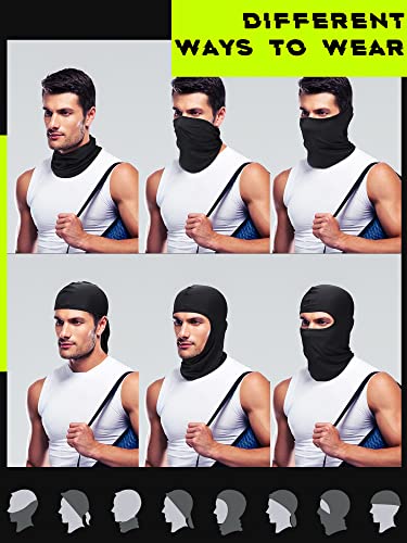 SATINIOR 6 Pcs Ski Mask Cover Balaclava Full Face Mask Summer Face Cover UV Protection Balaclava Men Women Outdoor Sports(Camo) - Image 5