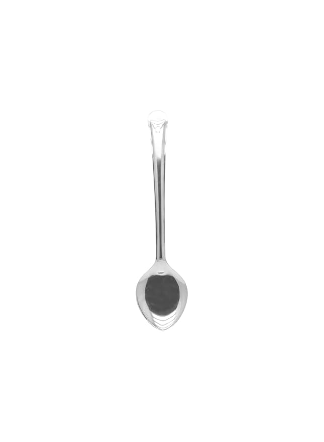 S-TOP 5 cm Silver Basting Spoon - BS0000, Cooking Spoon , Serving Spoon , Stirring Soup Spoon - Image 2