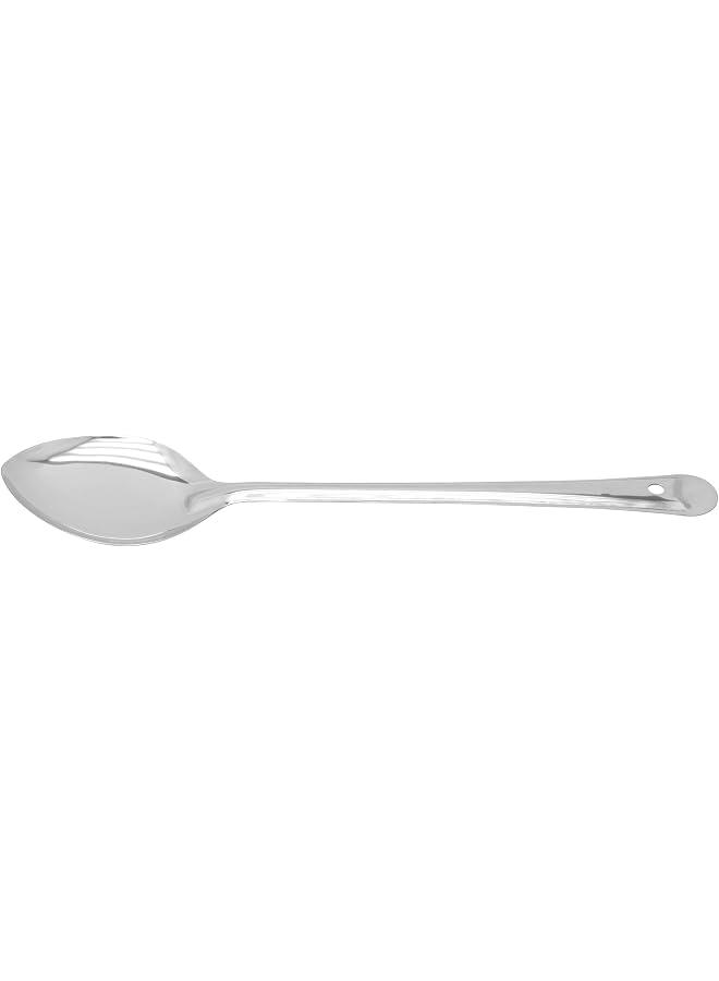 S-TOP 5 cm Silver Basting Spoon - BS0000, Cooking Spoon , Serving Spoon , Stirring Soup Spoon - Image 1