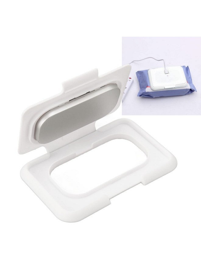Filfeel Baby Wipe Warmer, Wet Wipe Heater Travel Case Holder - USB Cable, Constant Temperature - Image 1