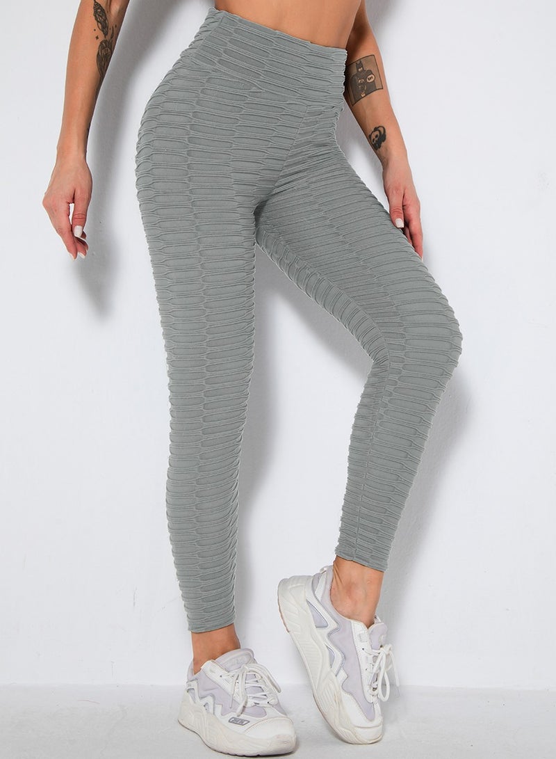Loquat Women Quick Dry Breathable Yoga Pants Grey  - Image 1