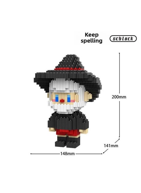 [8819 Series] Has Been Spelled Scblock Micro Building Blocks For The Elderly BOBO Toys Outlets-Color:SCL8819_03