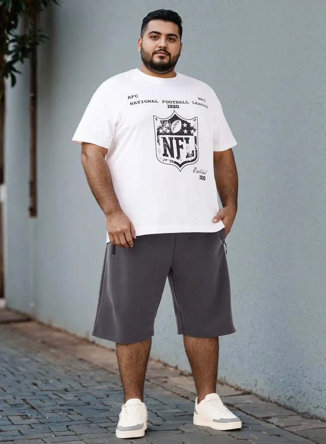 Splash FAV Plus Size Regular Fit Flexi Waist Shorts