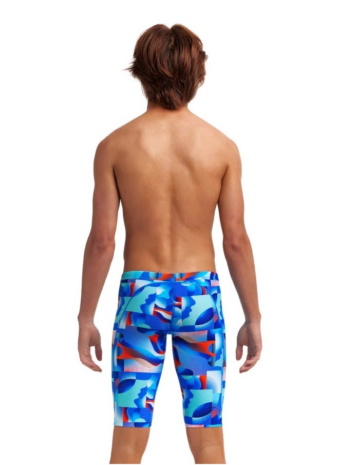 جذوع غير تقليدية Funky Trunks Jammer Training Battle أزرق مقاس 28  - Image 3