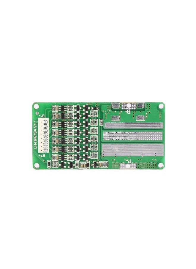 Generic - Battery Protection Board,7S Lithium Li-Ion 18650 Battery BMS Protection Board Balanced Processing Current Heat Dissipation Extend The Service Life of MOS Tube - Image 1