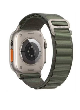 Alpine Loop Nylon Strap for iWatch, Comfortable Wearing, Premium Material, Compatible with Apple Watch 42/44/45/49 mm, Available in Various Colors - Green - pzsku/ZD1D65364B0B7E1F35F94Z/45/1750488042/6cf5805c-dc83-4526-afb5-861573eef55a