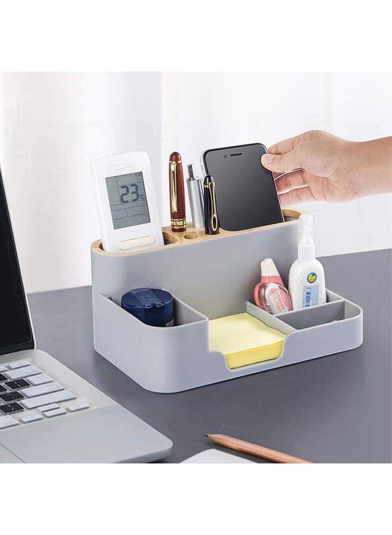 Y&D Desktop Storage Multi-grid Simple Office Stationery Finishing Box  - Image 2