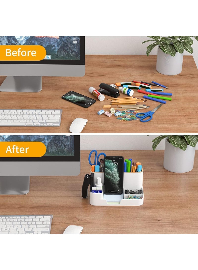 Y&D Desktop Storage Multi-grid Simple Office Stationery Finishing Box  - Image 4