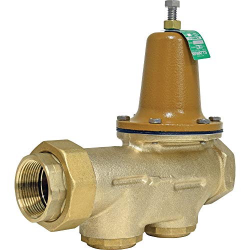 Watts LF25AUB-Z3 Series 1-1/2" Lead-Free Cast Copper Silicon Alloy Water Pressure Reducing Valve, NPT Female Union x NPT Female Outlet, Polymer Seat, Adjustable Pressure 25 to 75 psi, Maximum 300 psi - Image 2