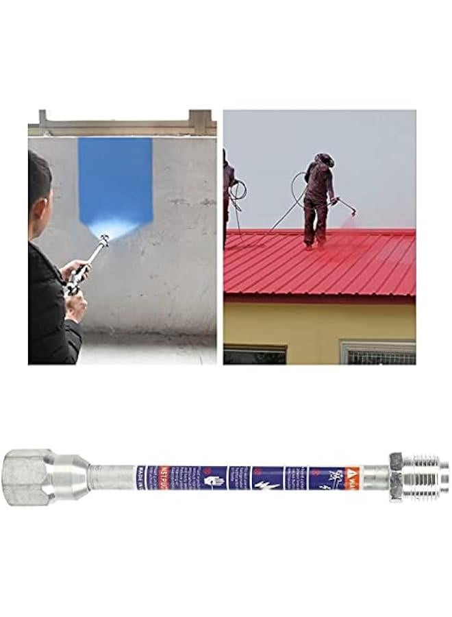 Sprayer Extension Rods, Aluminum Alloy Material, Universal Pole Airless Paint Spray Tip Tool, Extension Rods with Adjustable Atomization Distance, Good Strength, Light Weight - Image 3